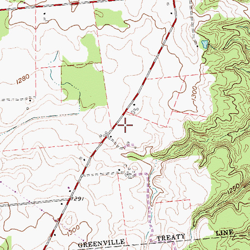 Topographic Map of School Number 10 (historical), OH