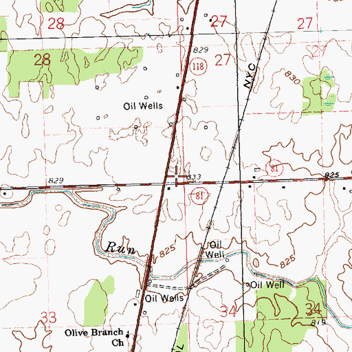 Topographic Map of School Number 2 (historical), OH