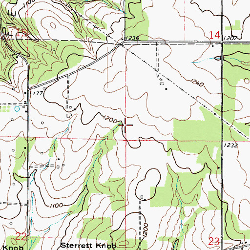 Topographic Map of School Number 5 (historical), OH