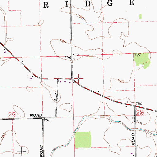 Topographic Map of School Number 5 (historical), OH