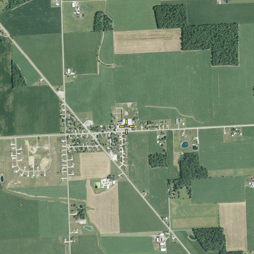 Aerial/Satellite Image of McCarthyville Elementary School, OH