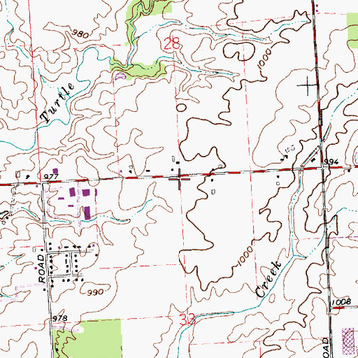 Topographic Map of School Number 5 (historical), OH