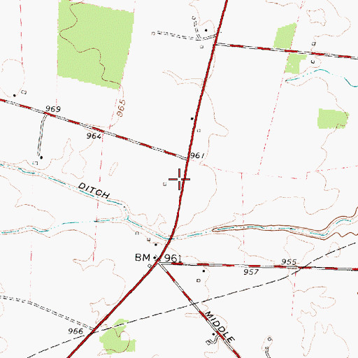 Topographic Map of Wilson School (historical), OH
