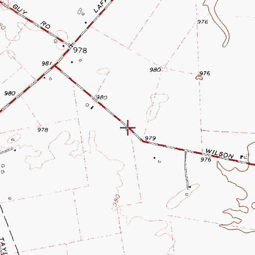 Topographic Map of Bradley School (historical), OH