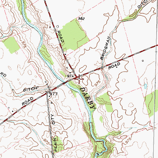 Topographic Map of Holland School (historical), OH