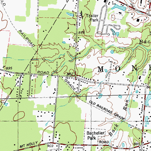Topographic Map of Wiltsee, OH