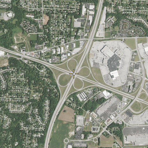 Aerial/Satellite Image of Interchange 63, OH