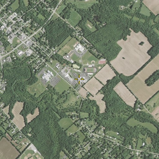 Aerial/Satellite Image of Goshen Intermediate School, OH