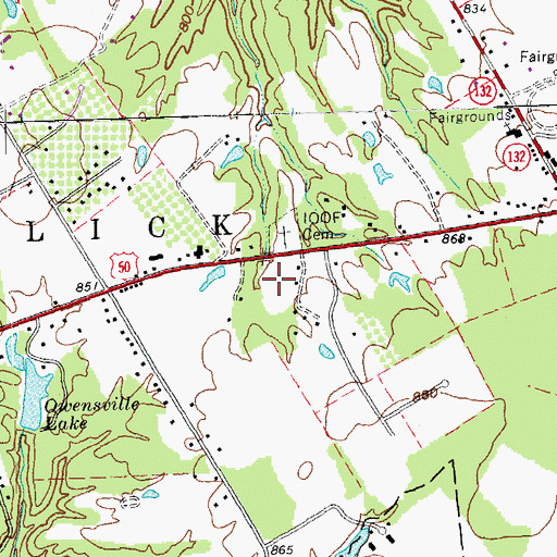 Topographic Map of Clermont County Experimental Farm (historical), OH