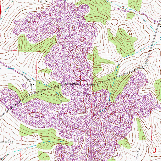 Topographic Map of School Number 6 (historical), OH