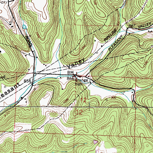 Topographic Map of School Number 5 (historical), OH