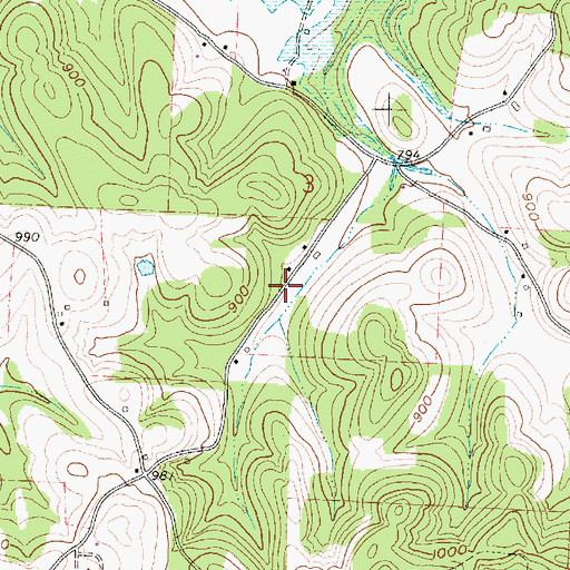 Topographic Map of Claypool School (historical), OH