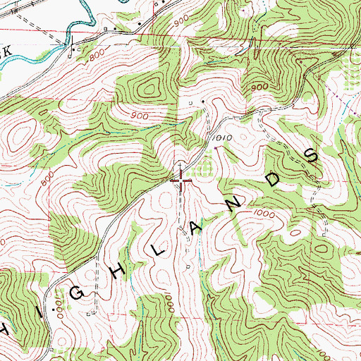 Topographic Map of Dutch School (historical), OH