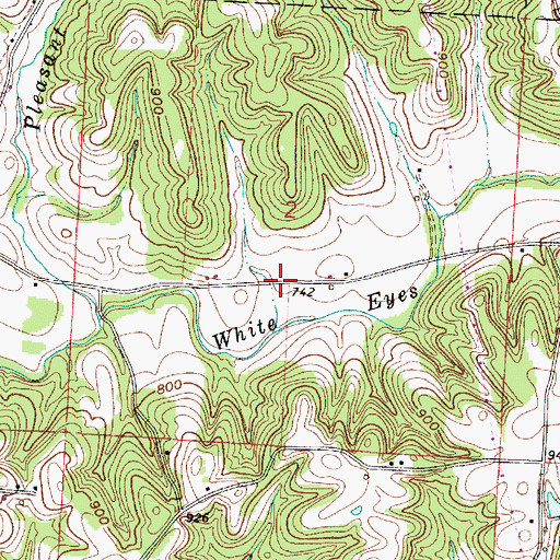 Topographic Map of Franklin School (historical), OH