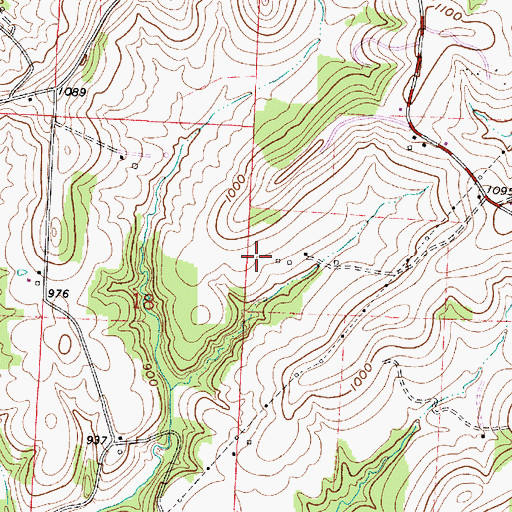 Topographic Map of Forestdale School (historical), OH
