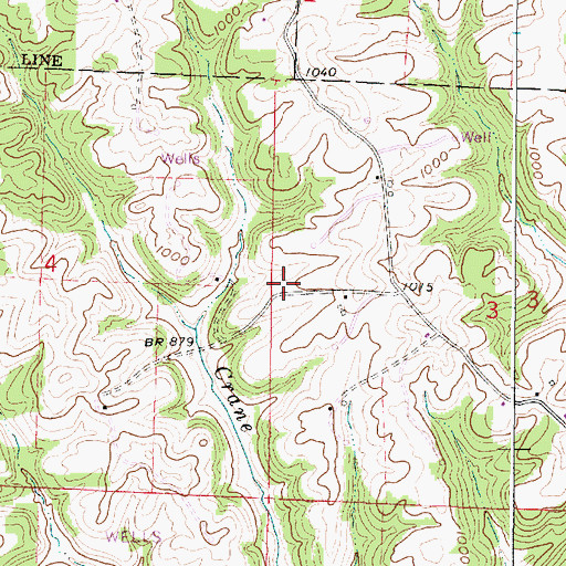 Topographic Map of College Hill School (historical), OH