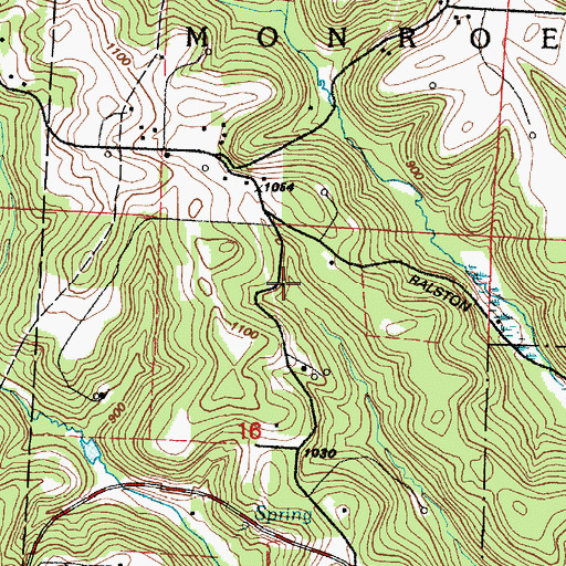 Topographic Map of Seminary School (historical), OH