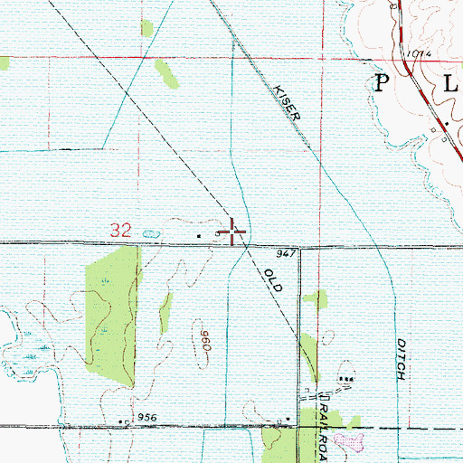 Topographic Map of Horace (historical), OH