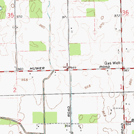 Topographic Map of Puthoff School (historical), OH