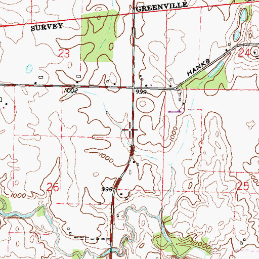 Topographic Map of School Number 1 (historical), OH