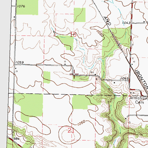 Topographic Map of School Number 5 (historical), OH