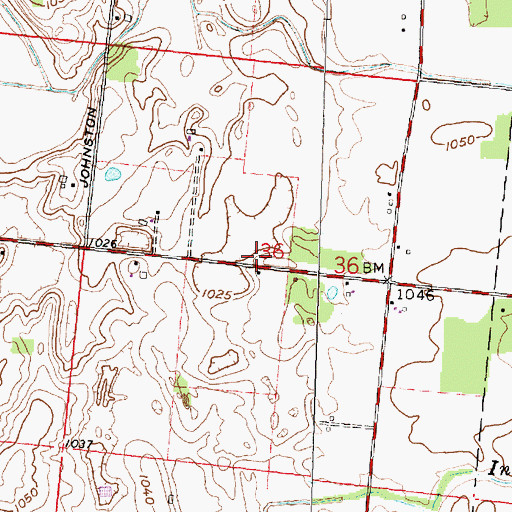 Topographic Map of School Number 5 (historical), OH