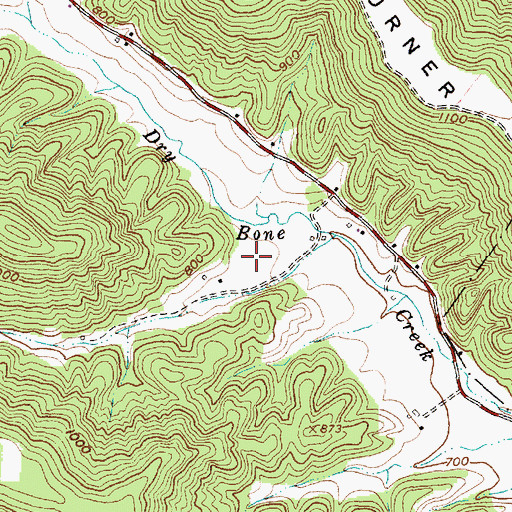 Topographic Map of Hopek Hollow, OH