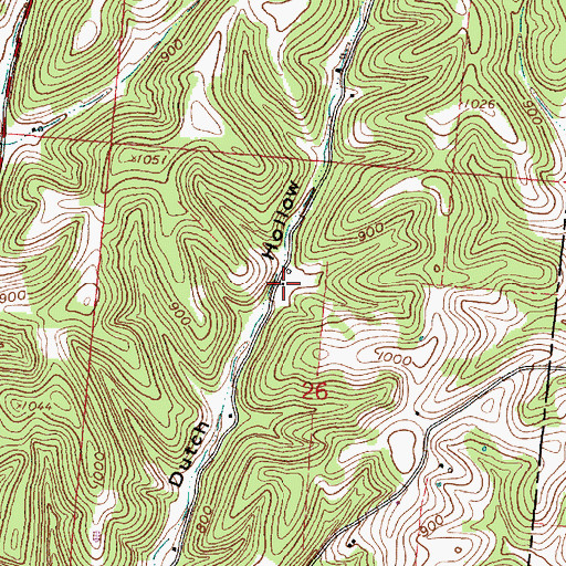 Topographic Map of Radar School (historical), OH