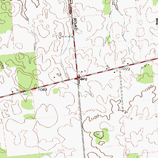 Topographic Map of Dunn School (historical), OH