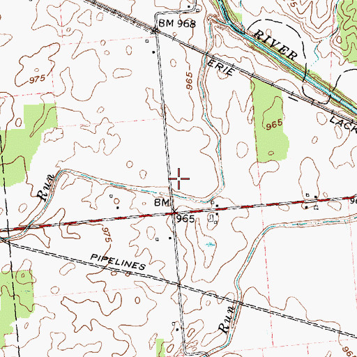Topographic Map of Scioto School (historical), OH