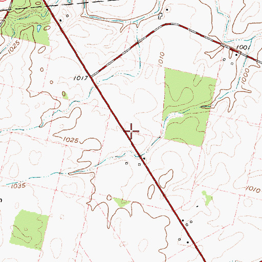 Topographic Map of Bolenbaugh School (historical), OH