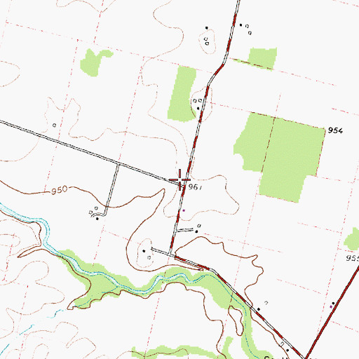 Topographic Map of Elliot School (historical), OH