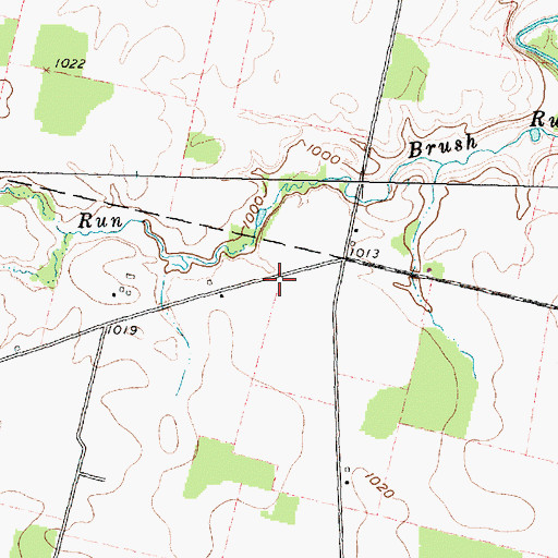 Topographic Map of Taylor School (historical), OH