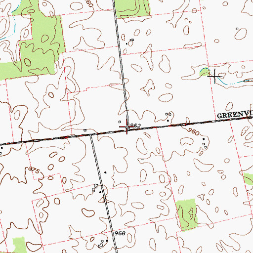 Topographic Map of Willey School (historical), OH