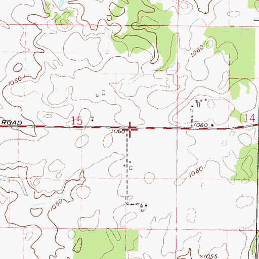 Topographic Map of School Number 5 (historical), OH