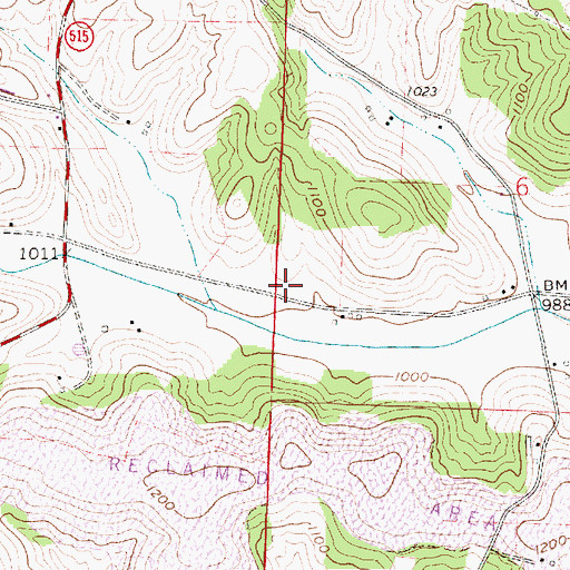 Topographic Map of Hochstetler School (historical), OH