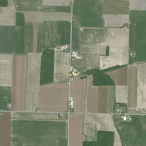 Aerial/Satellite Image of Townsend School, OH