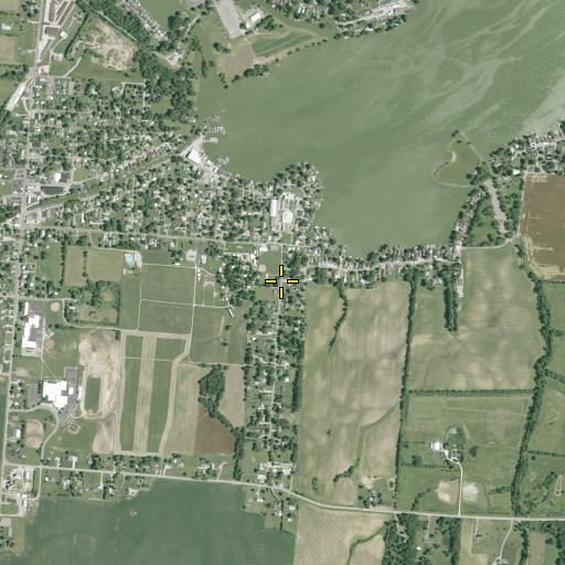 Aerial/Satellite Image of Holiday Bridge, OH