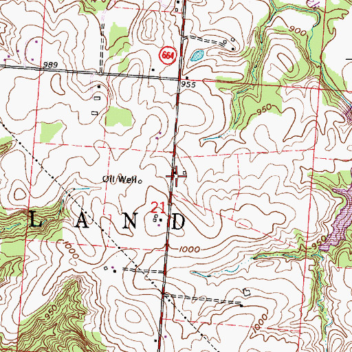 Topographic Map of Kurlin School (historical), OH
