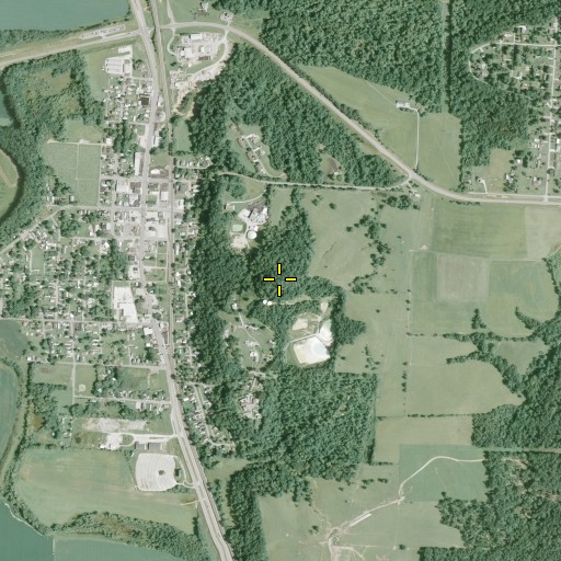 Aerial/Satellite Image of Haystack Knob, OH