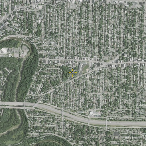 Aerial/Satellite Image of Harding Middle School, OH