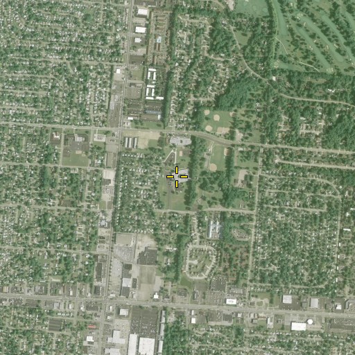 Aerial/Satellite Image of Rose More School, OH