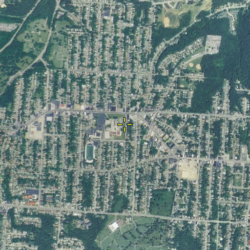 Aerial/Satellite Image of Seton High School, OH