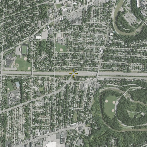 Aerial/Satellite Image of Interchange 161, OH