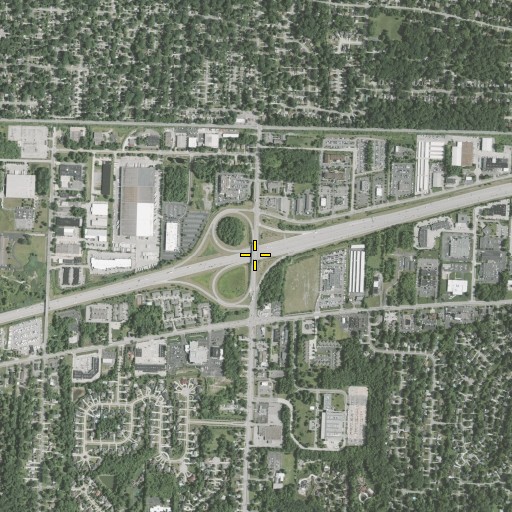 Aerial/Satellite Image of Interchange 159, OH