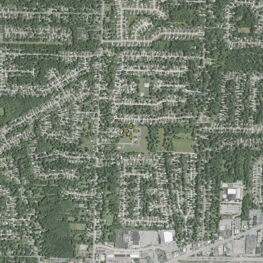 Aerial/Satellite Image of Pine Intermediate School, OH
