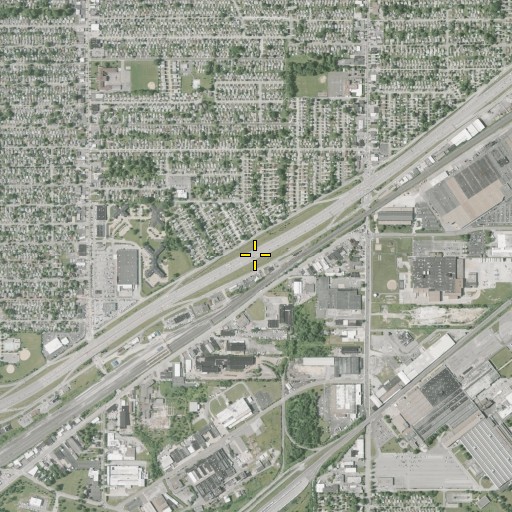 Aerial/Satellite Image of Interchange 183, OH