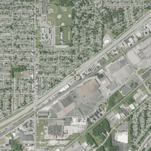 Aerial/Satellite Image of Interchange 184A, OH