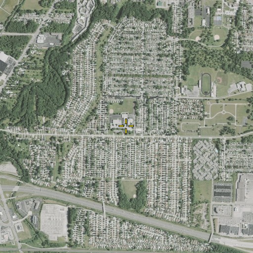 Aerial/Satellite Image of Brooklyn High School, OH