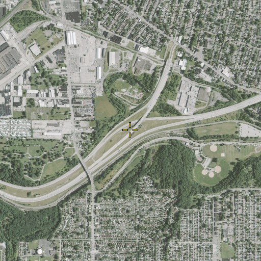Aerial/Satellite Image of Interchange 244, OH